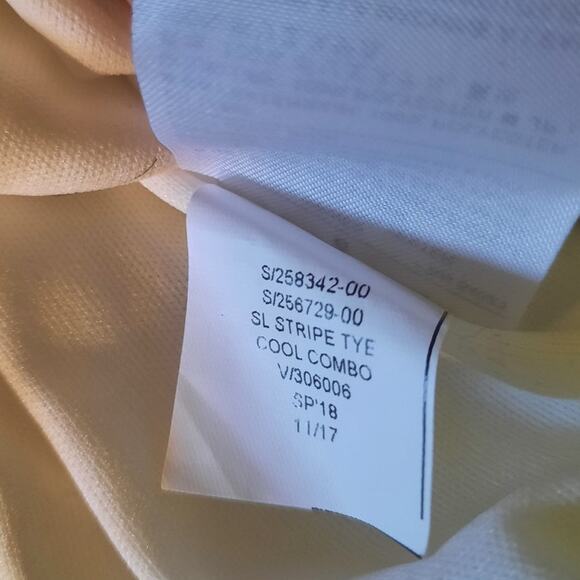 BANANA REPUBLIC S/258342 Sleeveless Striped Dress Sz 6 Belted Beachy Modest - Picture 10 of 10